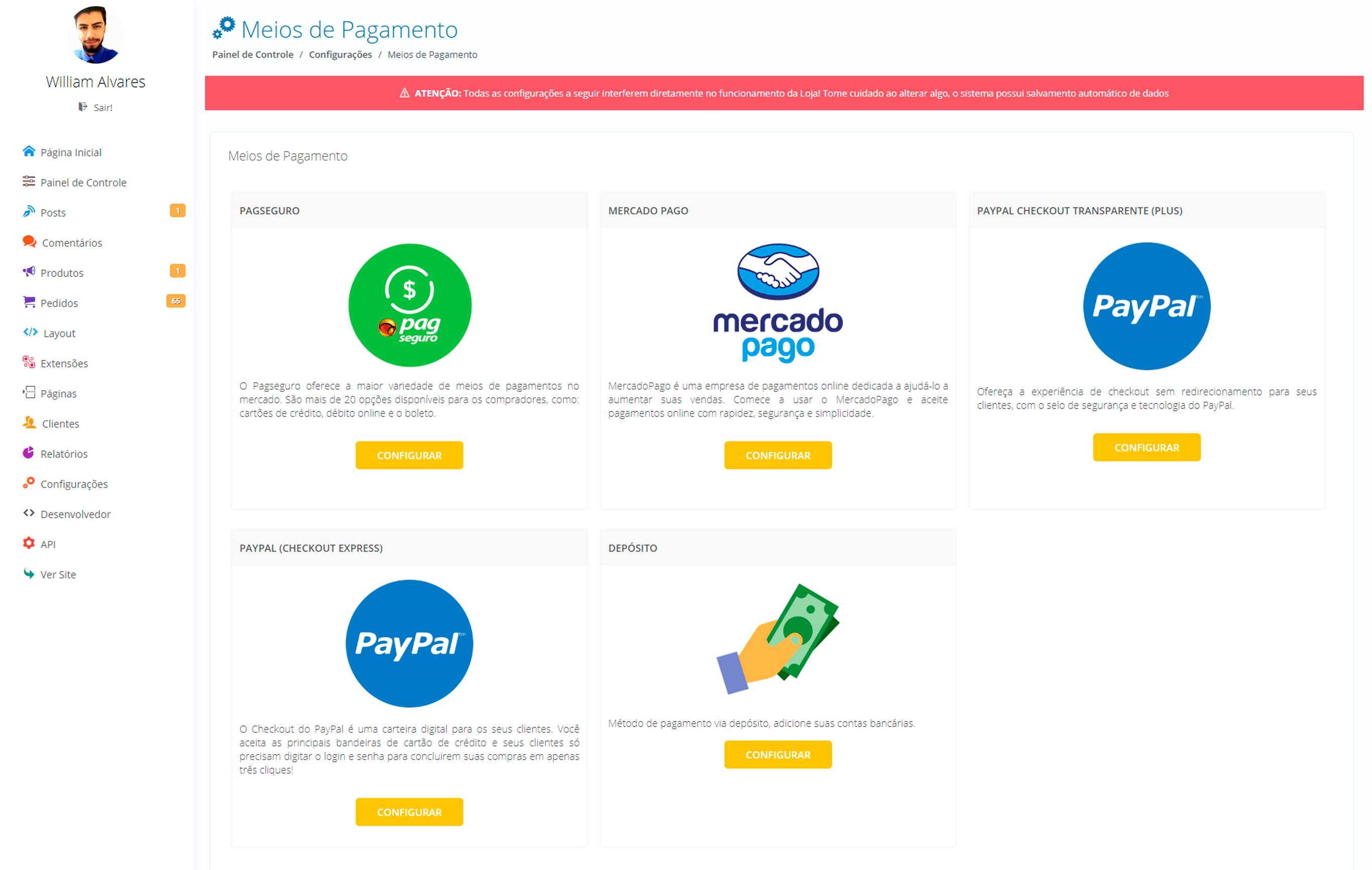 Receba seus pagamentos